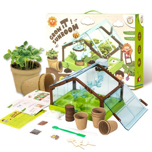 种植吧！阳光房 科答鸭植物种植观察箱 培养宝宝观察力 照料简单 商品图7