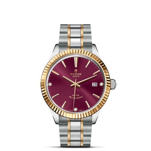 帝舵风尚系列 | 钢表壳，直径38毫米  镶钻表盘 商品图1