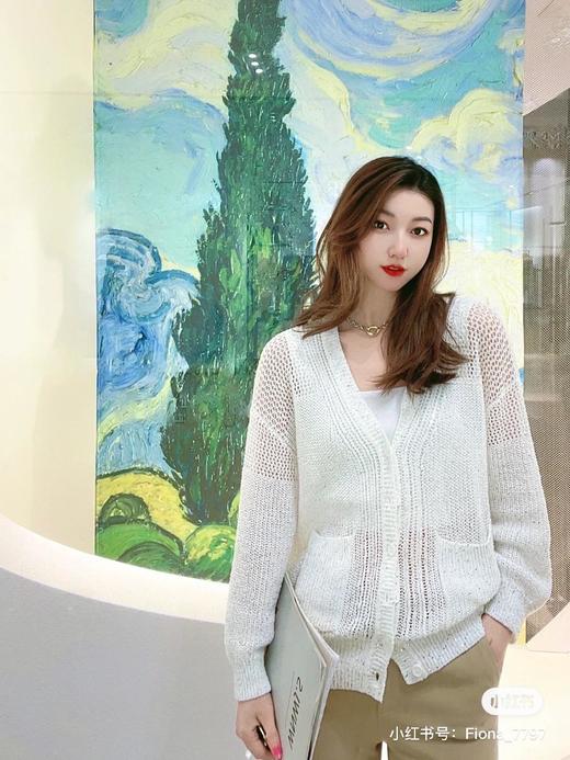 3楼阿玛施AMASS白色开衫 商品图0