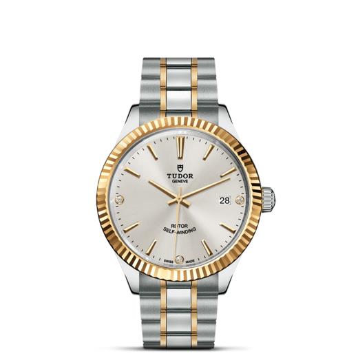 帝舵风尚系列 | 钢表壳，直径38毫米  镶钻表盘 商品图1