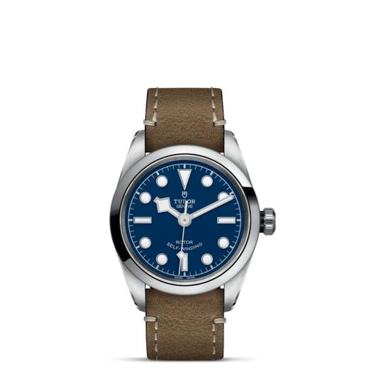 帝舵碧湾型32 | 钢表壳，直径32毫米  米色皮表带 商品图1