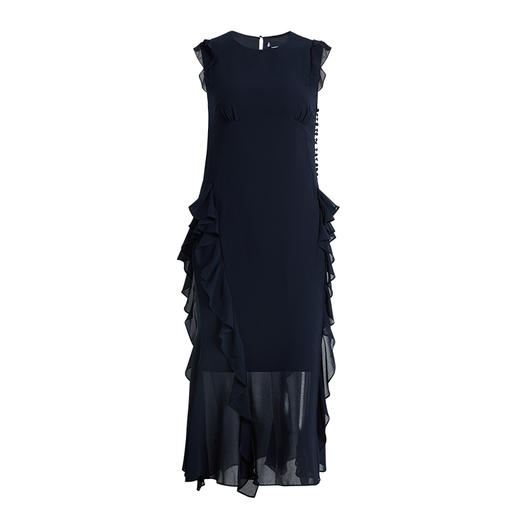 VIMAGE纬漫纪法式无袖洋起修身优雅小礼服女连衣裙名媛气场女王V1307968 商品图4