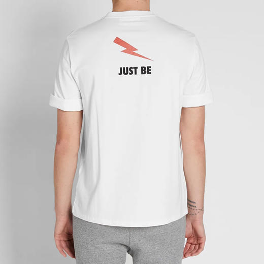 NEIL BARRETT 尼奥贝奈特 男士短袖T恤 白色 BJT461 H509P 607 商品图2