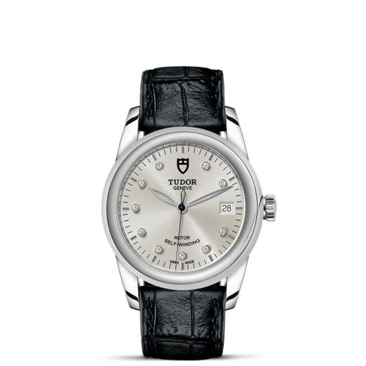 帝舵骏珏日历型 | 钢表壳，直径36毫米  镶钻表盘 商品图1