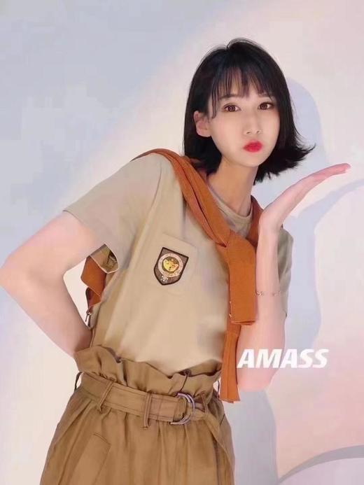 3楼阿玛施AMASS军绿T 商品图1