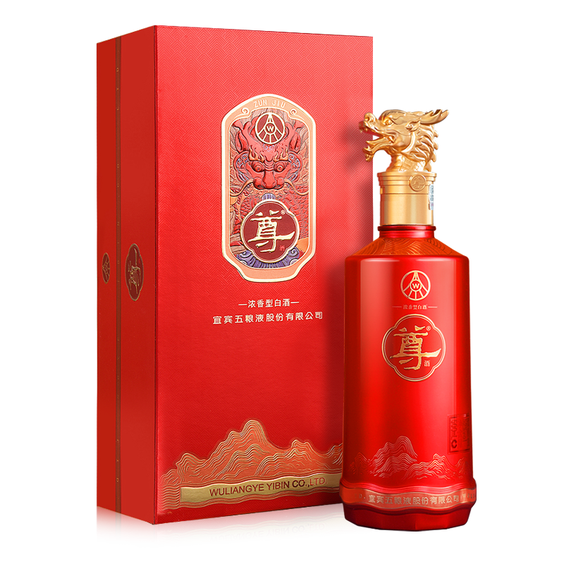 五粮液股份 52度尊酒·红尊龙 500ml