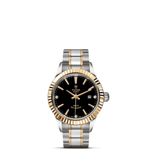 帝舵风尚系列 | 钢表壳，直径28毫米  镶钻表盘 商品图1