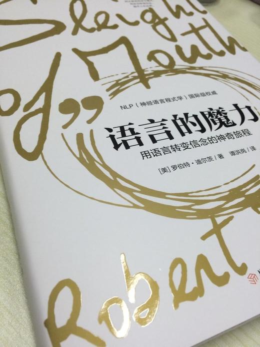 【心如健】正版包邮 语言的魔力 用语言转变信念的神奇旅程 NLP罗伯特教你独特的心理学语言技巧演讲与口才 销售心理学人际交往沟通口才书籍 商品图1