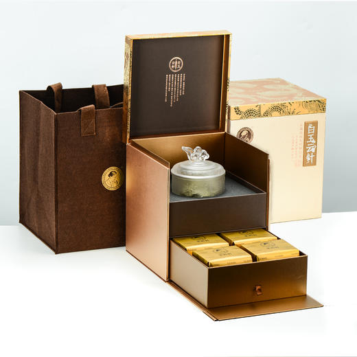 2022年澜沧古茶白玉云针尊享装100g 商品图2