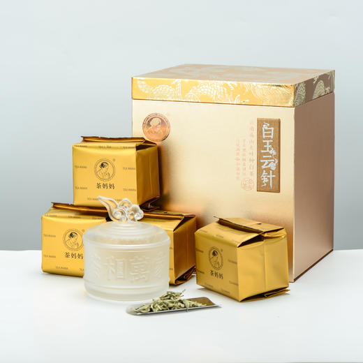 2022年澜沧古茶白玉云针尊享装100g 商品图1