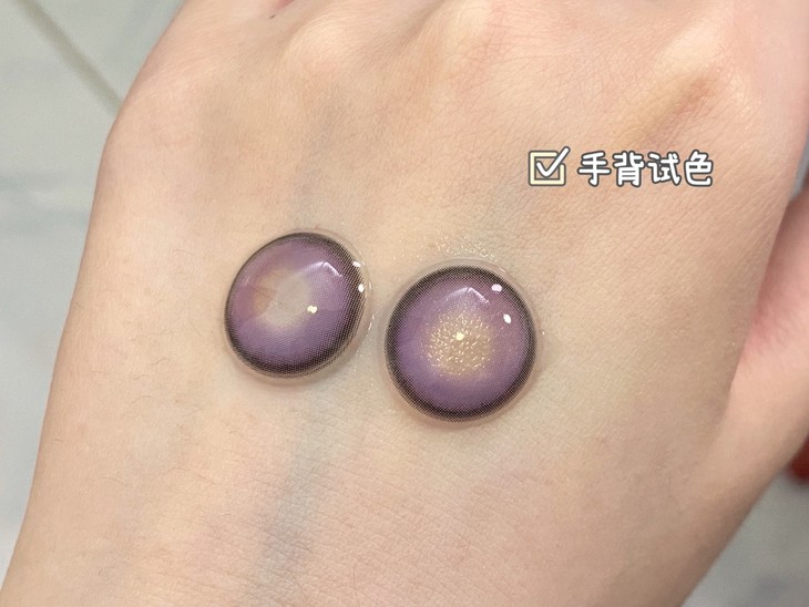 serltyca年抛隐形眼镜 紫薯姬14.5mm 1副/2片-VVCON美瞳网7