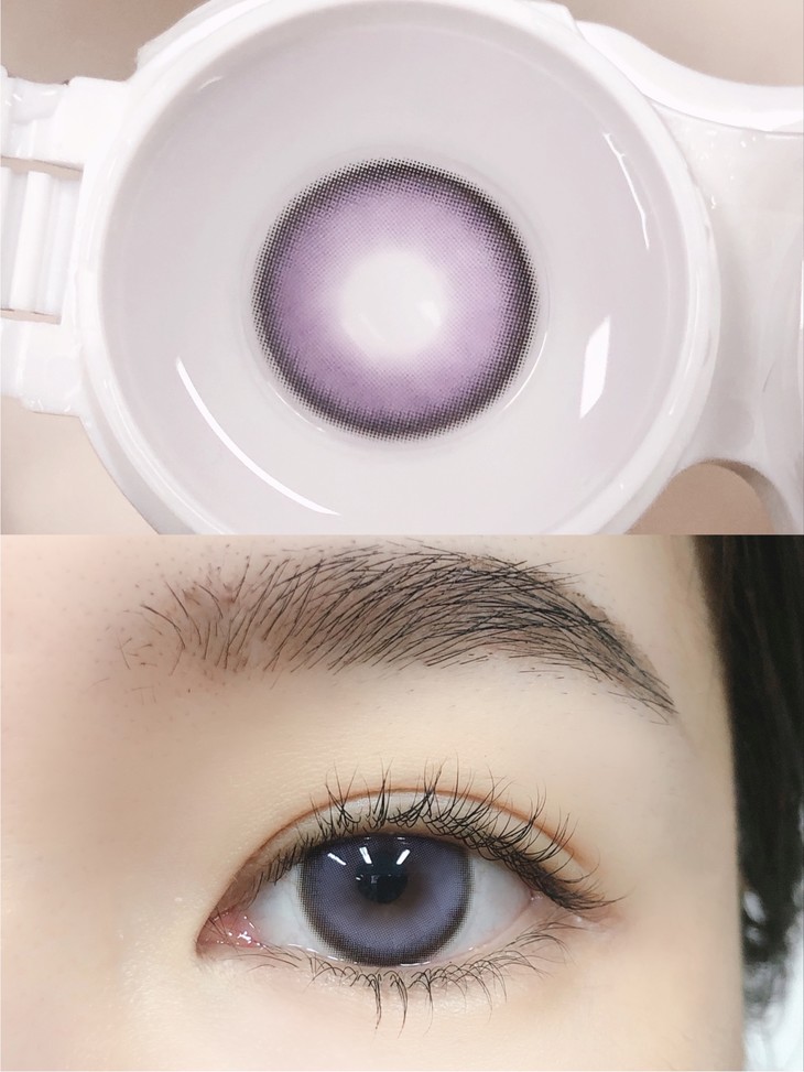 serltyca年抛隐形眼镜 紫薯姬14.5mm 1副/2片-VVCON美瞳网6