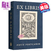 【中商原版】Ex Libris : Fifty Postcards 英文原版 藏书票的标志：50张 商品缩略图0