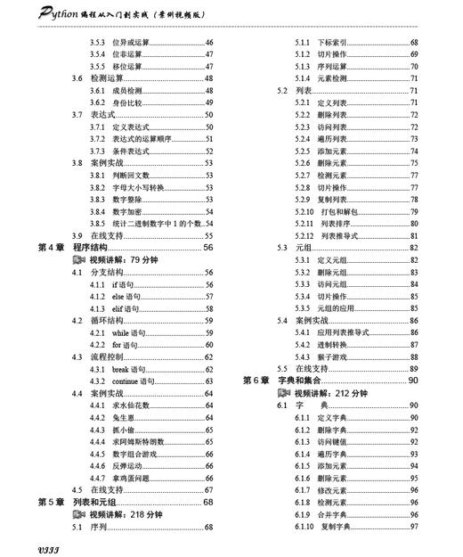 Python编程从入门到实践（案例视频版） 商品图4