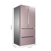 博世 BOSCH BCD-478W(KFN86A166C)478L 风冷无霜 变频多门冰箱 维他保鲜 铂金净风(玫瑰金) 商品缩略图2