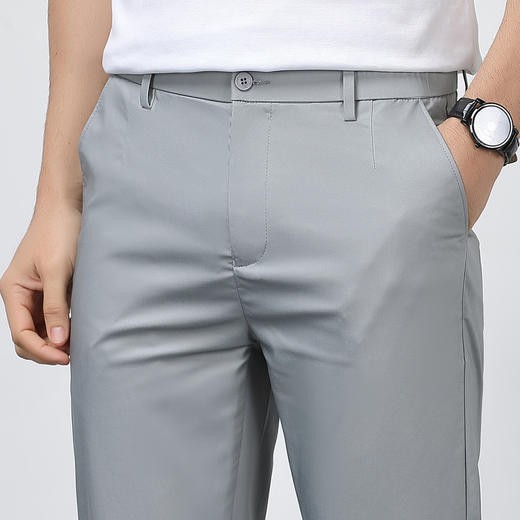 【弹力舒适】罗蒙春夏男装休闲西裤男士商务正装通勤休闲裤男士长裤子 商品图6