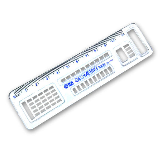 智高涂卡尺智高直尺11厘米直尺 ZG-1944直尺透明塑料直尺 商品图1