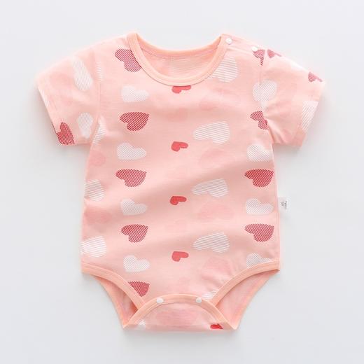 【纯棉短袖包屁衣】宝宝三角哈衣夏季连体衣婴儿新生儿包屁衣短袖夏装衣服纯棉爬服 商品图14