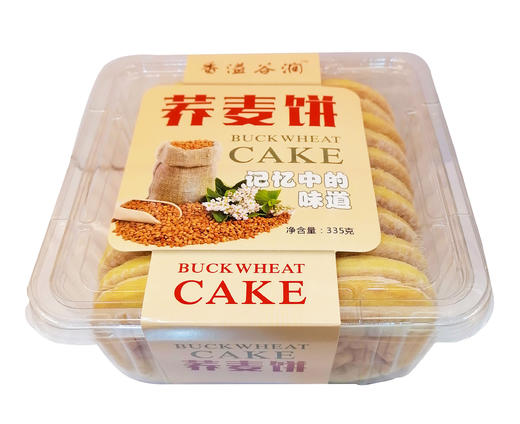 香溢谷润荞麦饼335g 商品图0
