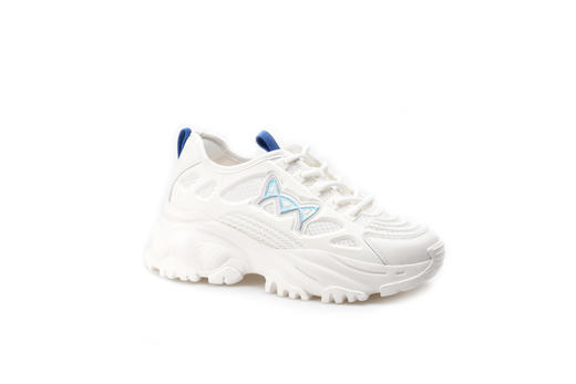 豪麟名鞋奥莱迪嘉女装牛皮革/织物时尚老爹鞋DJYSO21WX213蓝色  原价1660元 商品图0