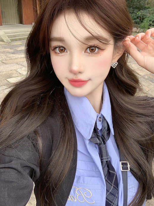 【年抛】奶油米 BunnyShiny | 大直径14.5，着色13.8 | 【同品牌多副更划算,选款色板在详情页】，巧色混血 商品图2