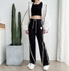 2022春季新款宽松高弹休闲裤运动裤女高腰显瘦垂坠感 商品缩略图2