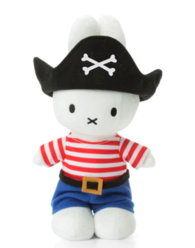 荷兰Miffy米菲兔海盗装24cm