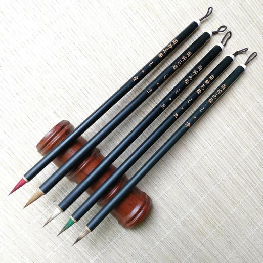 【国粹花脸】·黑竹杆 五色小楷 适宜小楷、抄经 国画勾线等 商品图3