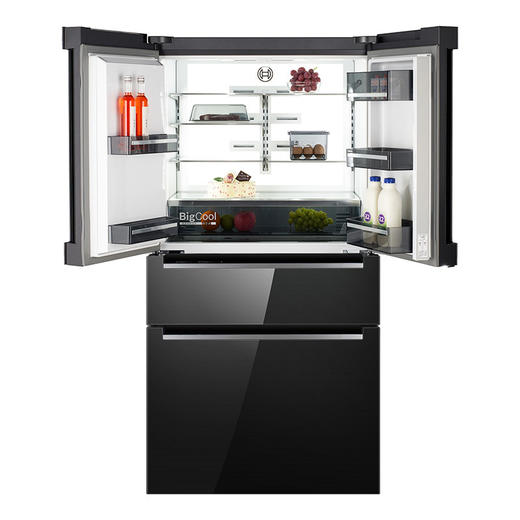 博世 562升 多门冰箱 一级能效风冷无霜 零度维他保鲜美妆冰箱双压缩机制冷清新净风KFN96PA56C 商品图3