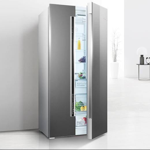 博世（BOSCH）630升对开门冰箱活氧除菌 智能精控恒温 微嵌入双开门冰箱 一级能效变频 滤膜保湿BCD-630W(KAN98VA59C) 商品图0