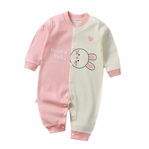【亲肤细腻 童趣可爱】新生婴儿纯棉爬服A类内衣套装春秋新款连体长袖初生宝宝衣服 商品图4
