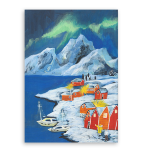 须臾｜『Norway』a3外框裱微喷画