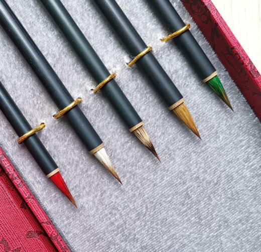 【国粹花脸】·黑竹杆 五色小楷 适宜小楷、抄经 国画勾线等 商品图1