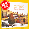 现货 慕尼黑插画师Iraville绘画插画艺术原画集：舒适的日子 英文原版 Cozy Days: The Art of Iraville 精装 手绘素描水彩插画 商品缩略图0