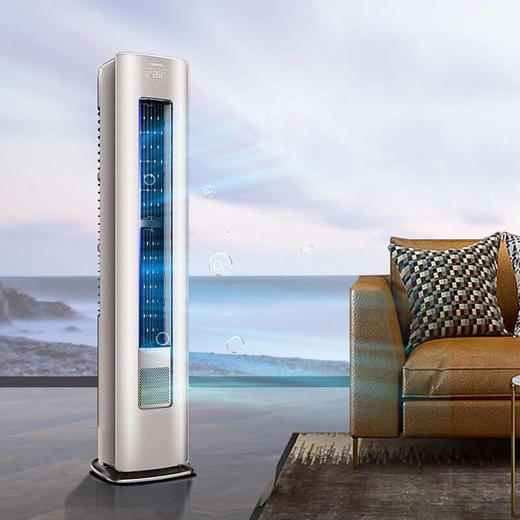 卡萨帝3匹变频立式空调柜机一级能效自清洁空调艺术美学衡温 全直流新一级变频CAP728GBA(81)U1 商品图0