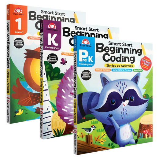 【曹文老师推荐】Smart Start: Beginning Coding 聪慧启蒙系列 编程启蒙 商品图0