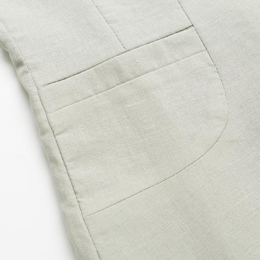 【棉麻面料】罗蒙小西装女外套夏季轻薄透气凉爽速干修身小西装单西服女 商品图10