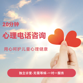 心理咨询 20分钟电话咨询