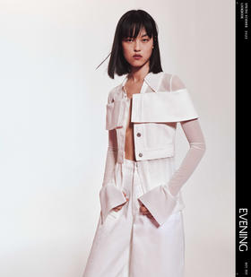 拼接修身短外套——EVENING2022春夏 新品上市