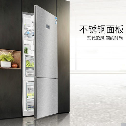 博 世 431升欧洲原装进口两门大容量双门冰箱零度维他保鲜一级能效KGN49PI40C 商品图2