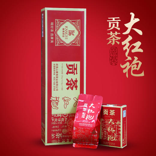 康夷茶业 贡茶大红袍一级 武夷岩茶 125克 商品图0