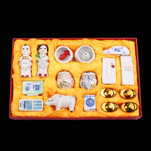 精品陶瓷随葬品套装 商品图3