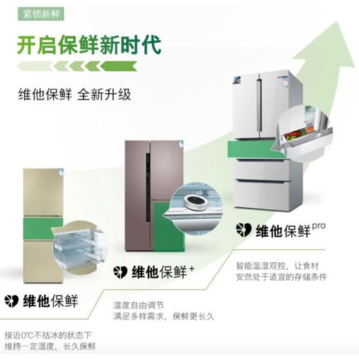 博世 抗菌风冷无霜 玻璃五门冰箱 BCD-491W(KFN86AA26C) 商品图3