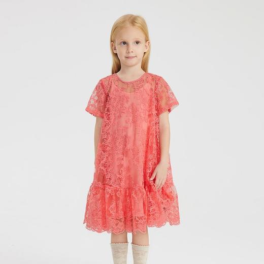 江南布衣 童装 22年夏装新款短袖连衣裙  1M3G30410 商品图6