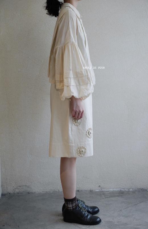 ECOLEDECURIOSITES 条纹棉麻府绸上衣(Made in France) 商品图2