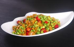 萝卜干毛豆(份)