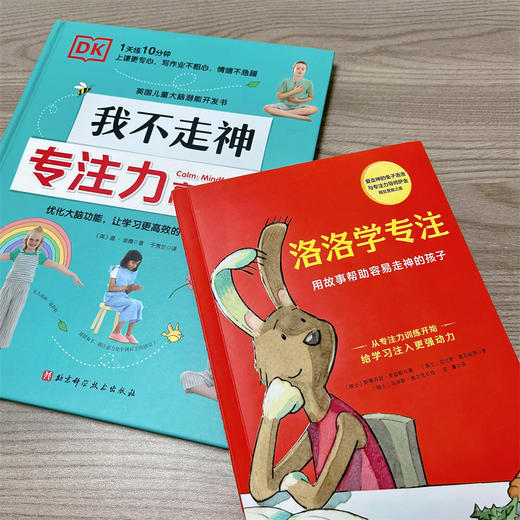 洛洛学专注+dk我不走神：专注力训练 商品图0