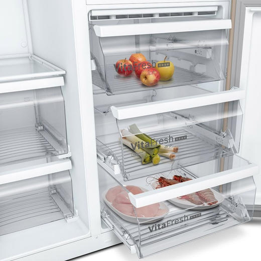 博世（BOSCH）BCD-569W(KAF96A65TI)  569升 6系零度无霜保鲜 对开三门变频冰箱 商品图2