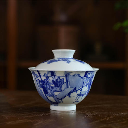 青花韩熙载夜宴图 商品图2