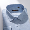 【专柜定制刺绣款】罗蒙男士长袖衬衫春夏商务通勤休闲百搭竹纤维衬衣 商品缩略图3